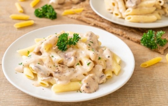 white sauce pasta