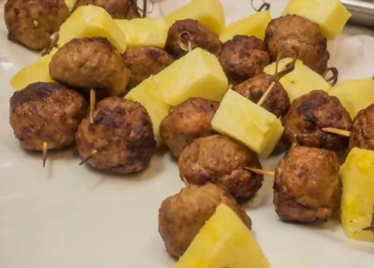 why consider serving side dishes with pineapple meatballs