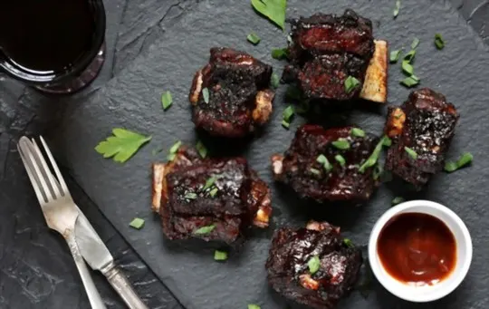 why consider serving side dishes with short ribs