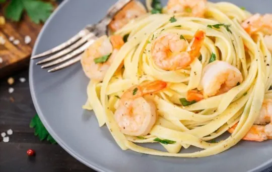 why consider serving side dishes with shrimp pasta