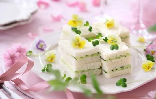 why consider serving side dishes with tea sandwiches