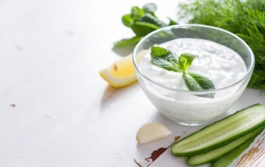 yogurt and cucumber dip