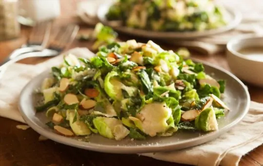 brussels sprouts and kale salad