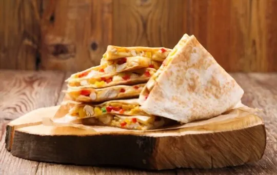 chicken quesadillas