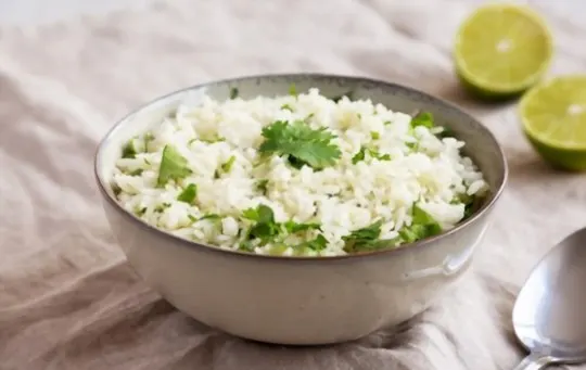 cilantro lime rice