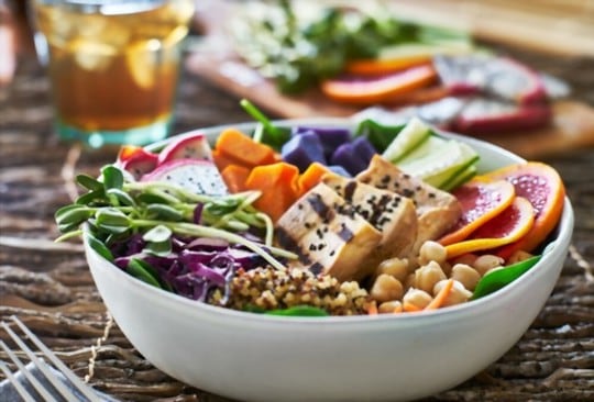 fresh rainbow salad