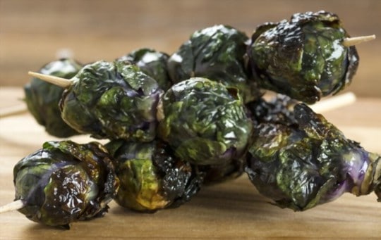 grilled brussel sprouts