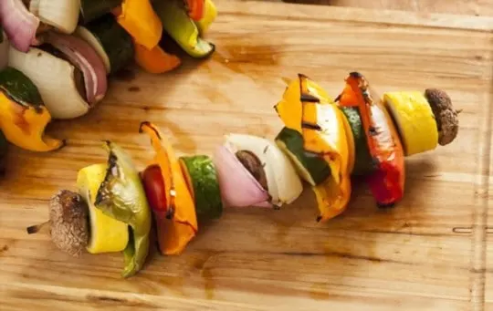 grilled vegetable kabobs