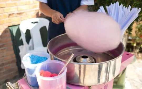 how is cotton candy made