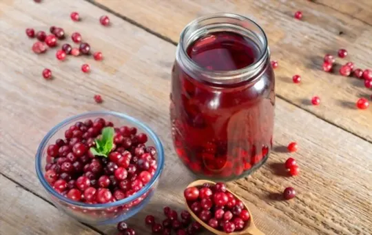 how to cook and use cranberry juice