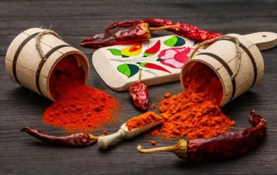 hungarian paprika or sweet paprika