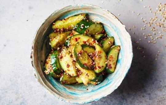 korean cucumber salad