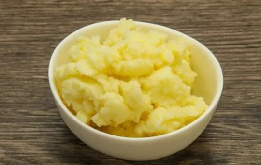 mashed potatoes