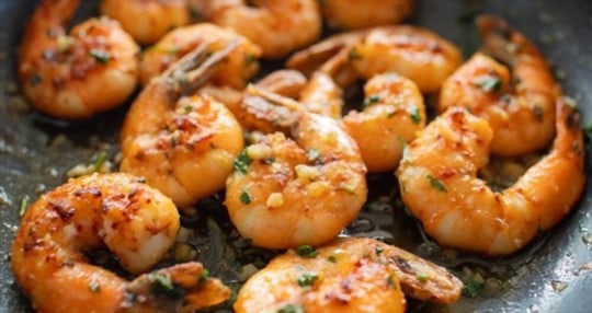 sauted prawns