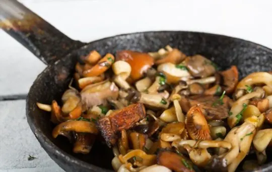 sauteed garlic mushrooms