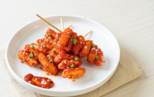 spicy korean rice cakes