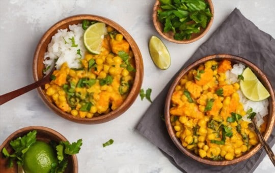 sweet potato and spinach curry