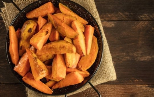 sweet potato wedges with chili lime