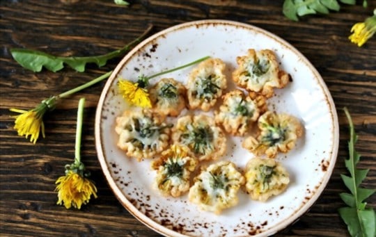 what do fried dandelions taste like