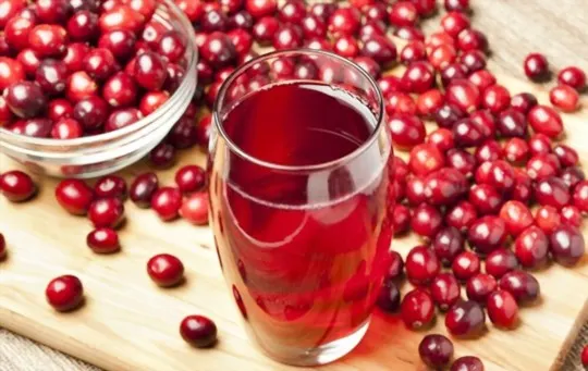 what does cranberry juice taste like