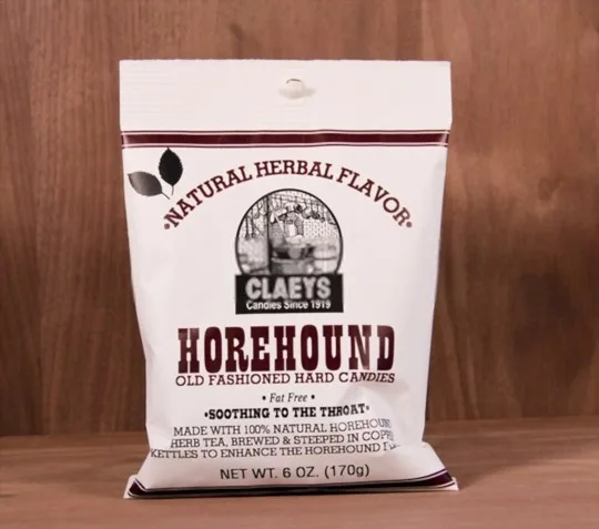 what does horehound candy taste like