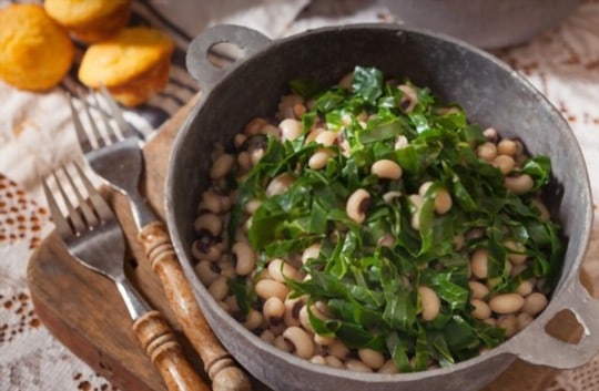 collard greens with black eyed peas