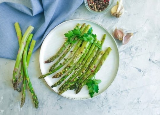 garlic roasted asparagus