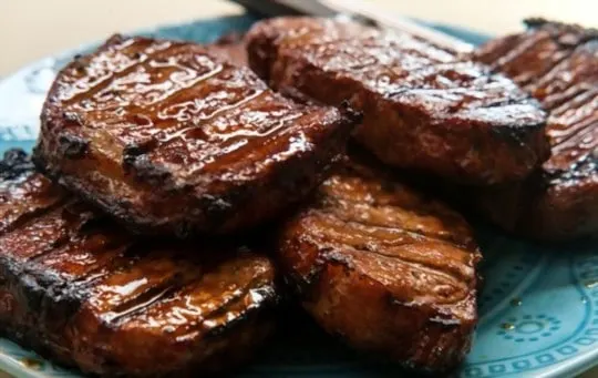 marinated pork chops