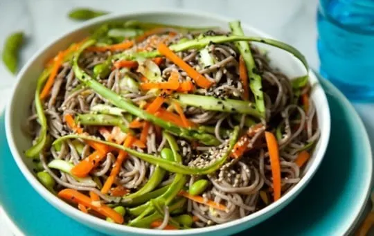 soba noodle salad