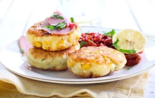 sweet corn fritters