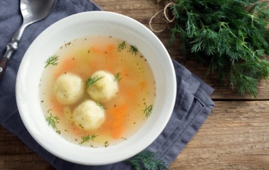 what is matzo ball soup