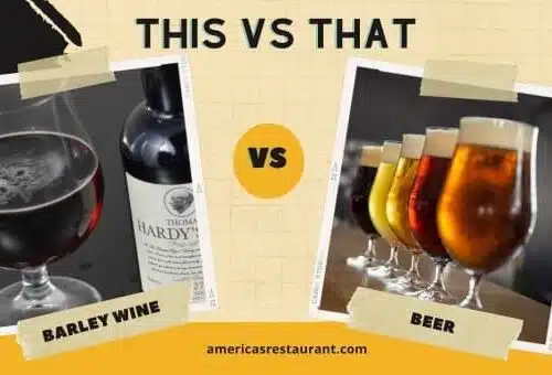 Barley wine vs beer