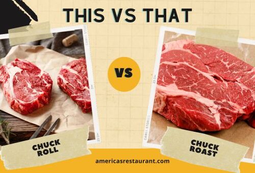 Chuck roll vs chuck roast