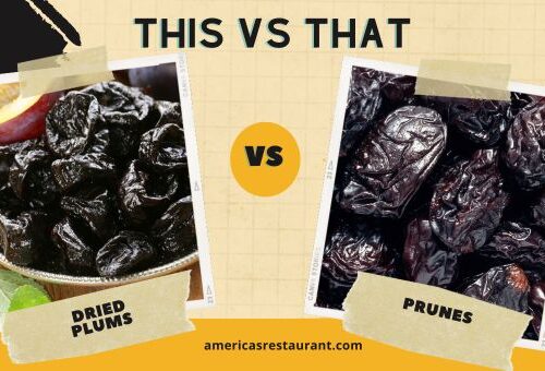 Dried plums vs prunes