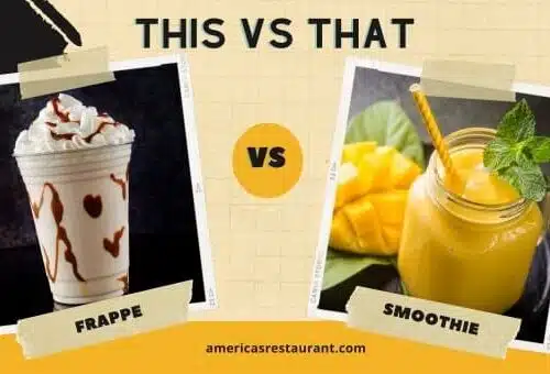 Frappe vs smoothie