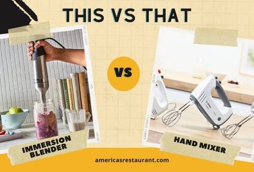 Immersion blender vs hand mixer
