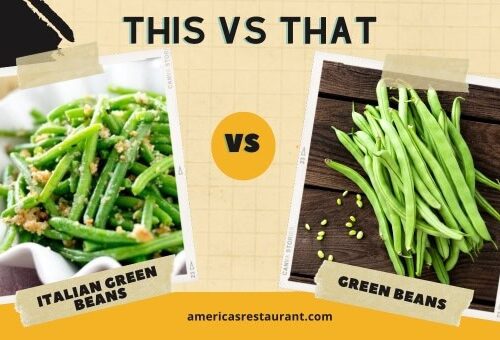 Italian green beans vs green beans