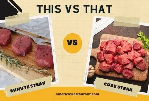 Minute steak vs cube steak