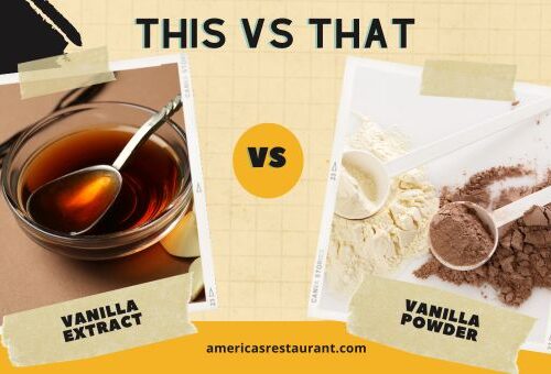 Vanilla extract vs vanilla powder