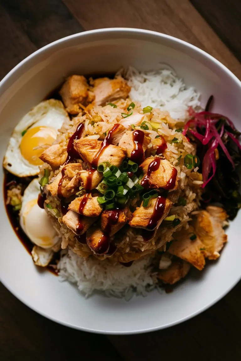 Sides for chicken fried rice