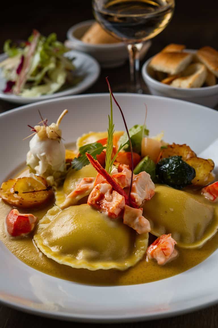 Sides for lobster ravioli
