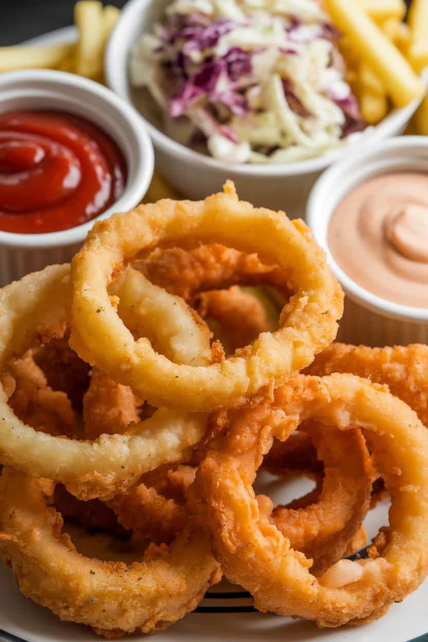 Sides for onion rings