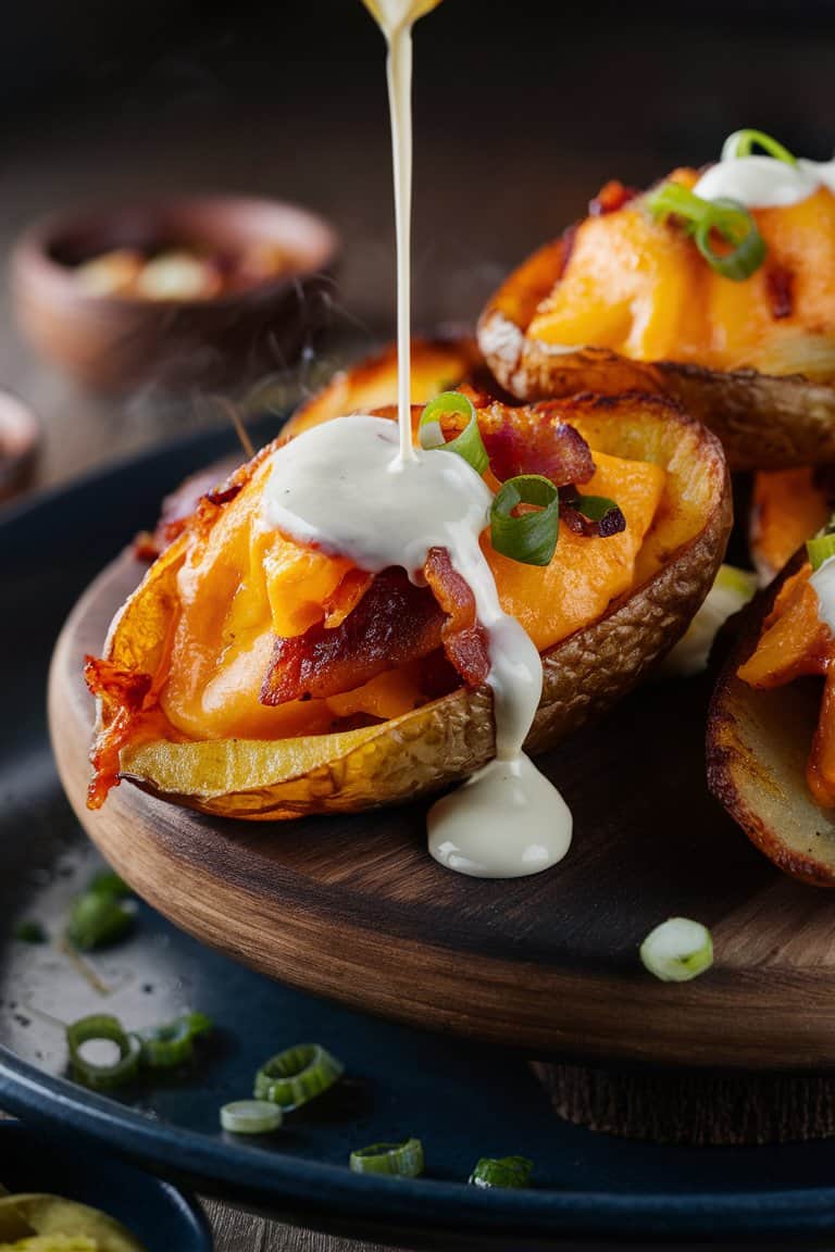 Sides for potato skins