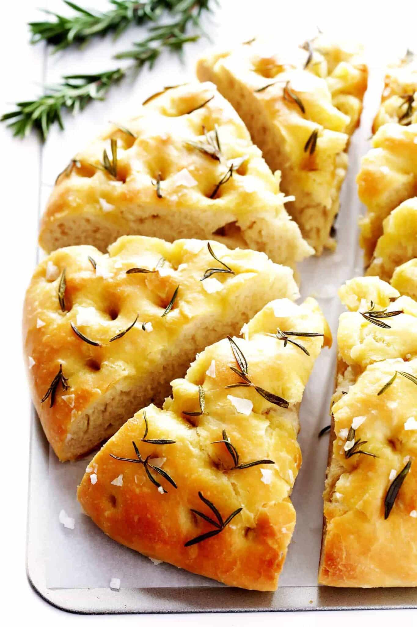 Rosemary focaccia bread recipe 1