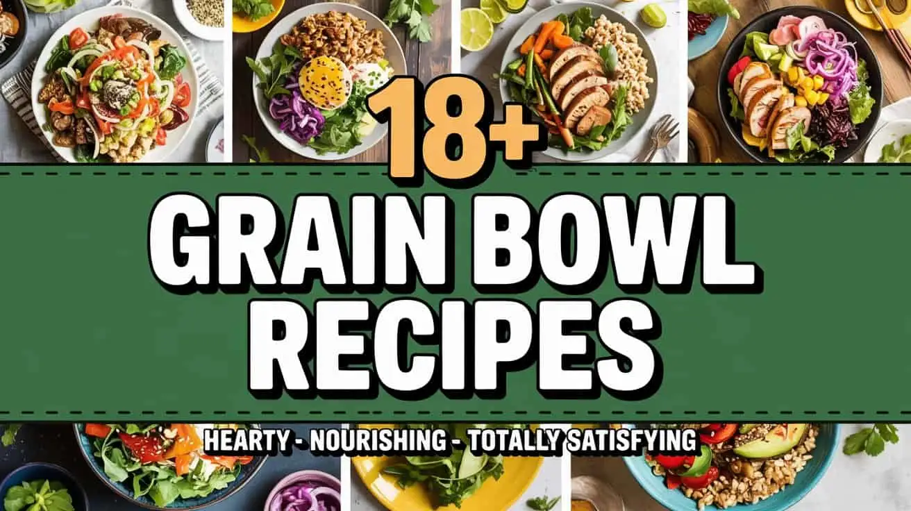 Grain bowl recipes