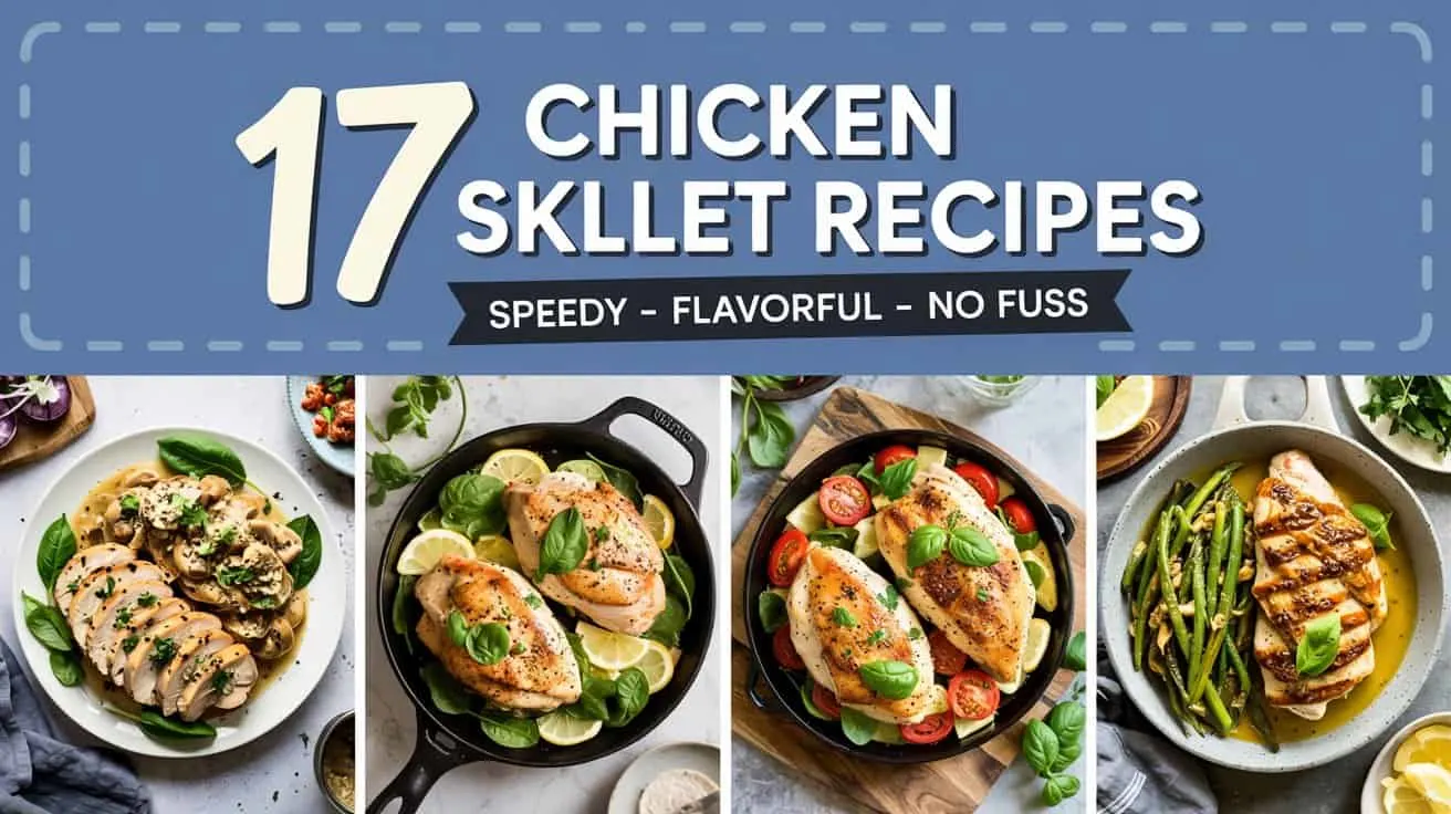 Best chicken skillet recipes