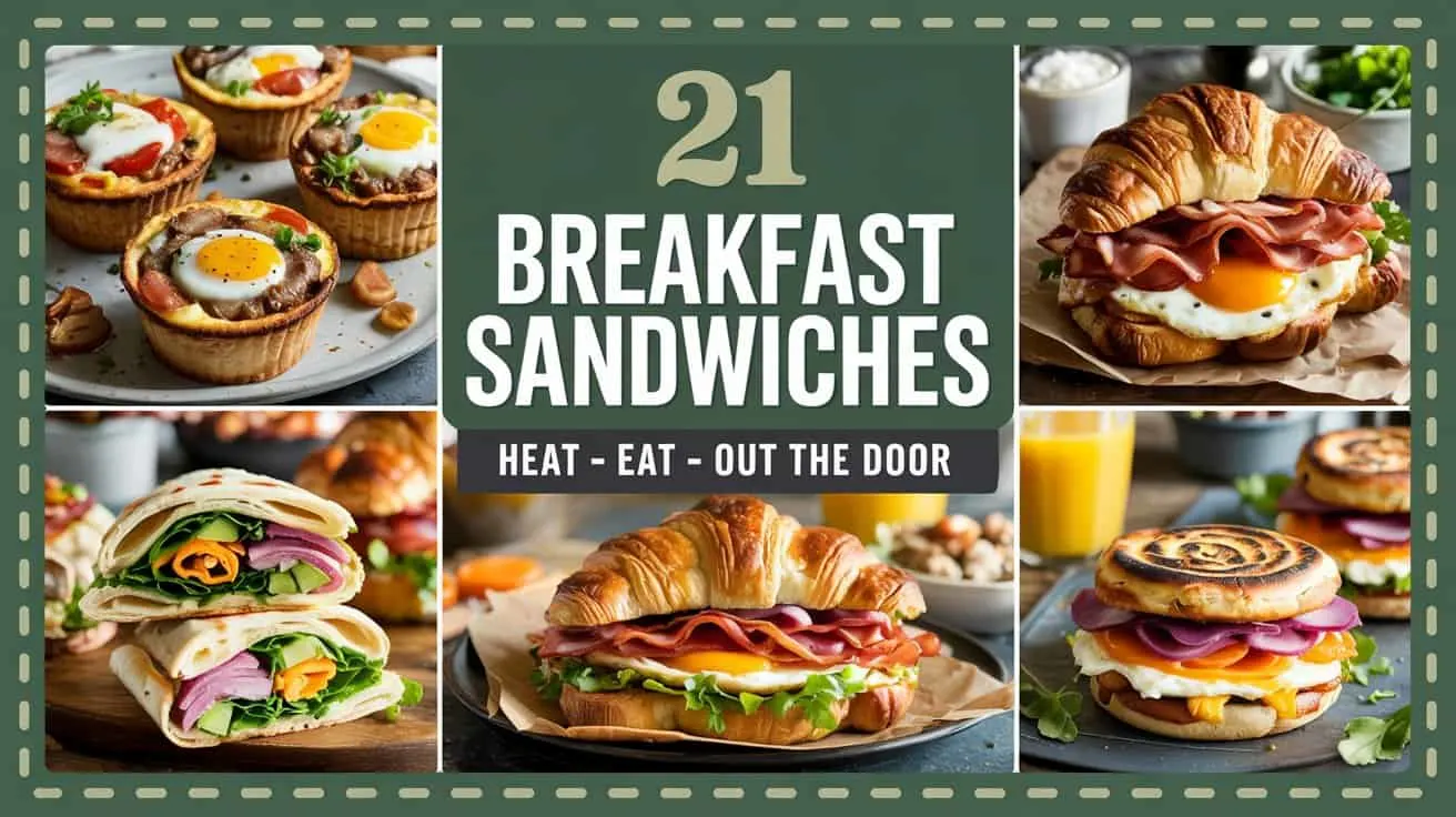 Breakfast sandwiches recipes