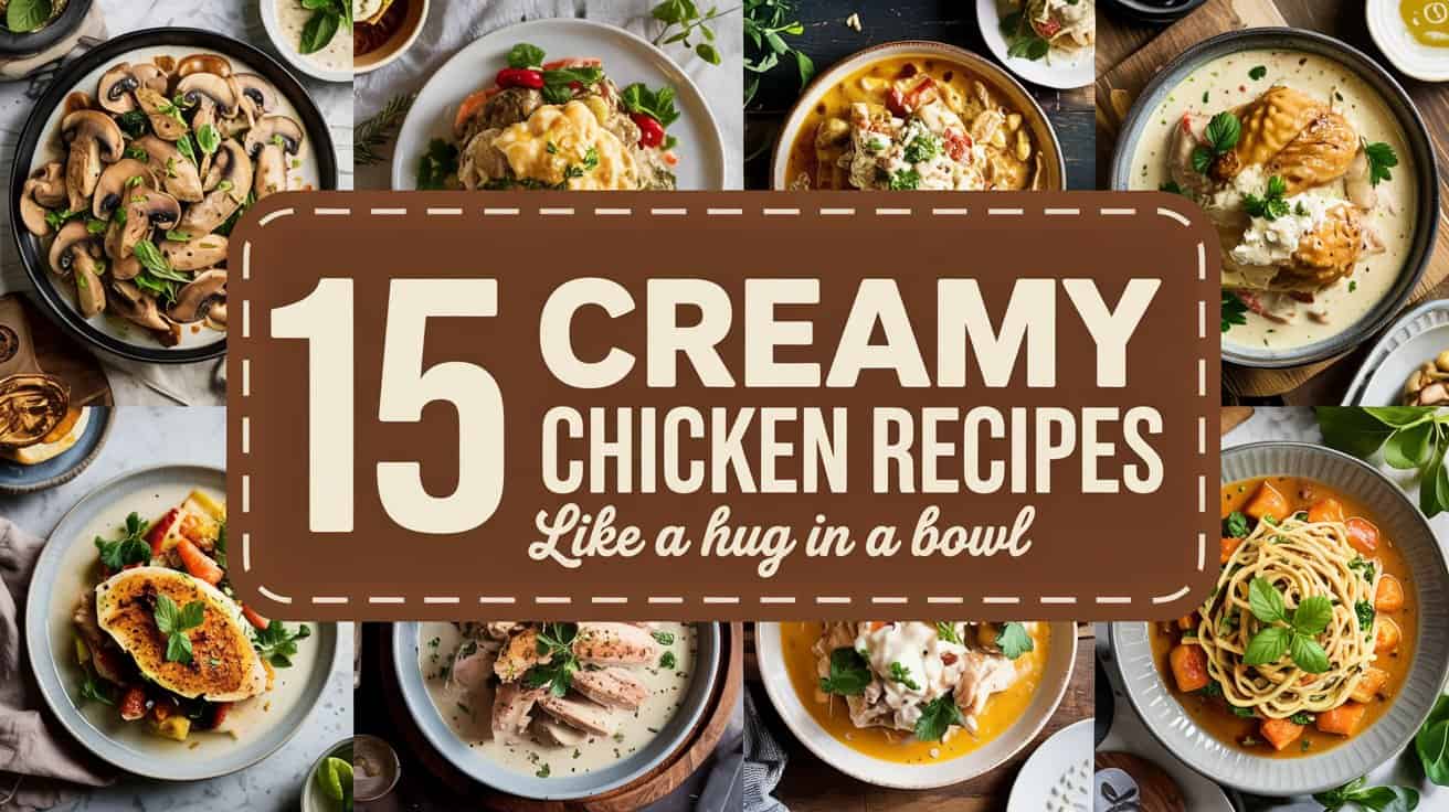 Creamy chicken recipes