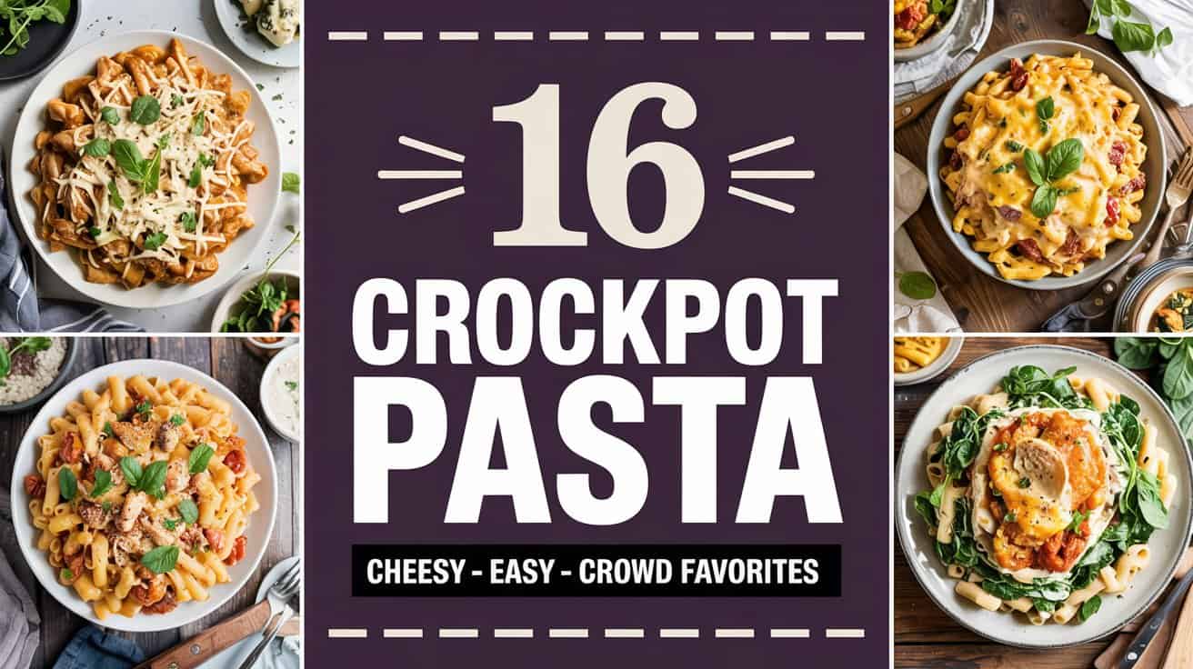 16 Crockpot Pasta Recipes That Never Disappoint