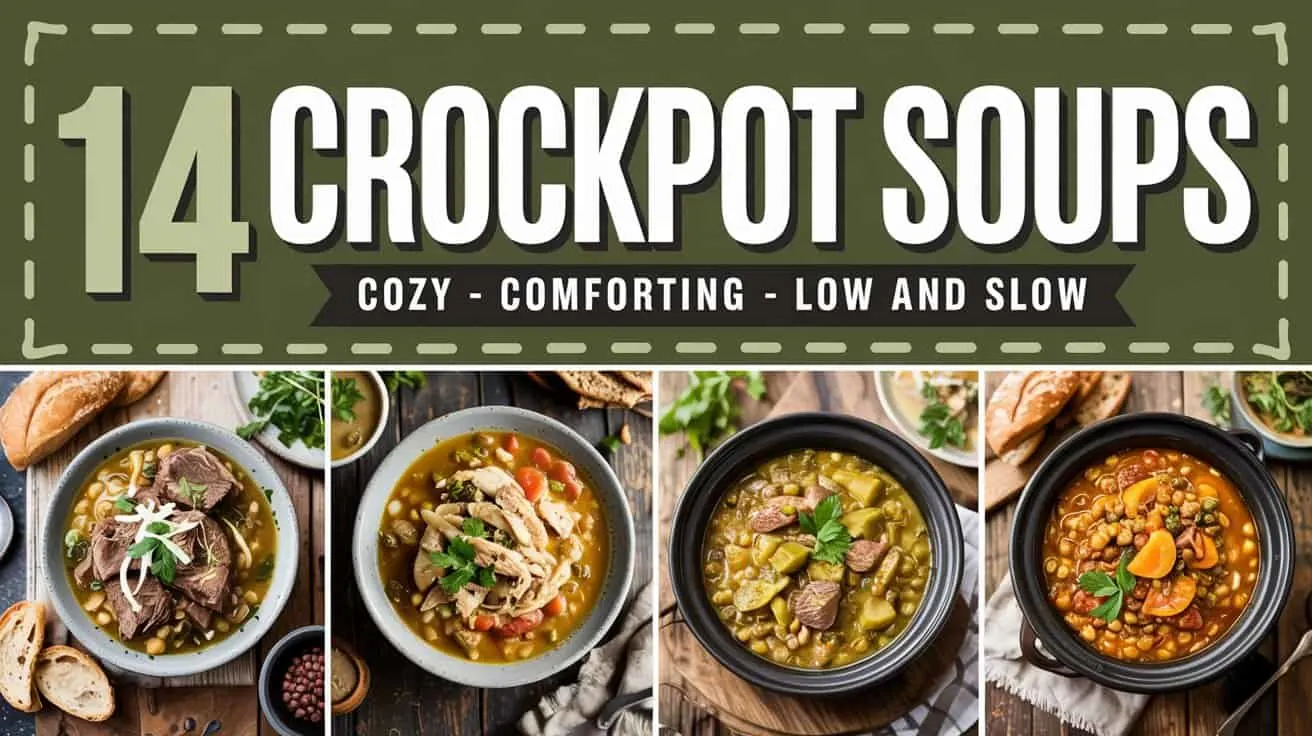 14 Crockpot Soup Recipes That Cook Low and Slow